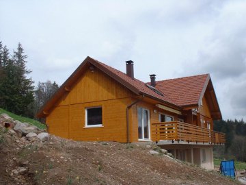 Agrandissement d'un chalet