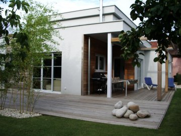 Maison contemporaine cubique