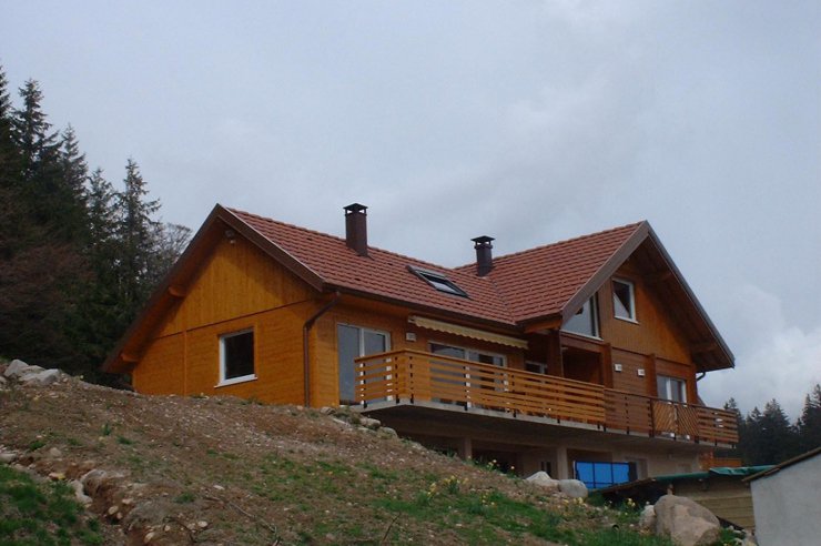 Agrandissement d'un chalet